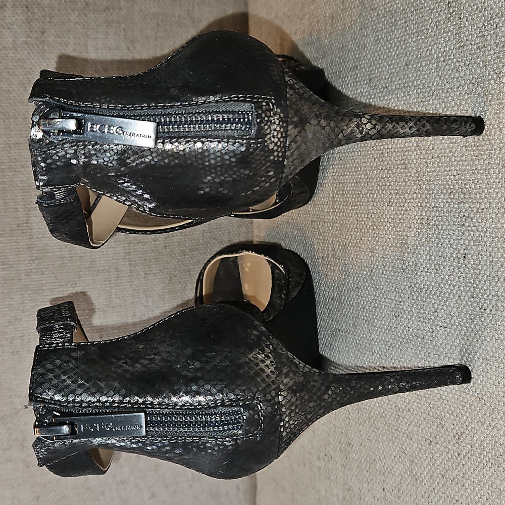 BCBGeneration Snakeskin Platforms - Picture 4 of 7